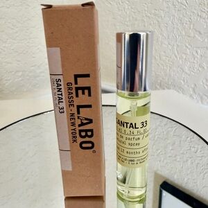 Le Labo Santal 33 10ml Travel Spray Unisex NIB
